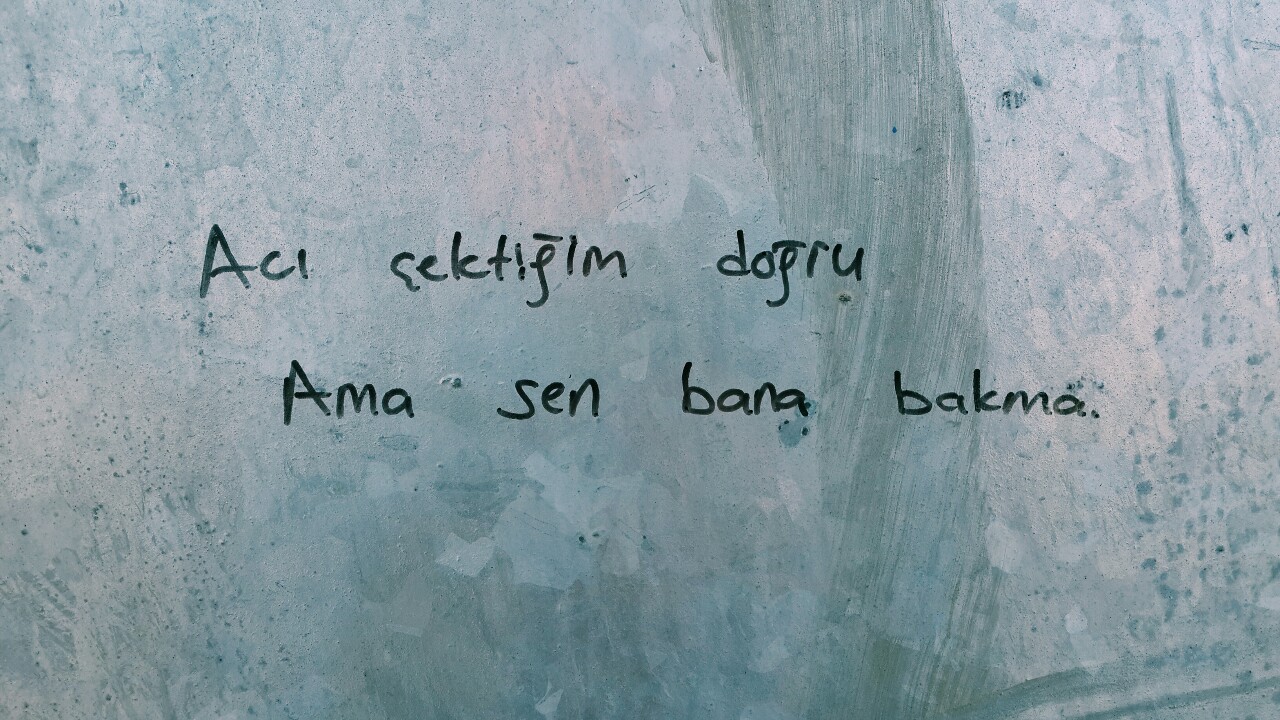 Acı Çektiğim Doğru