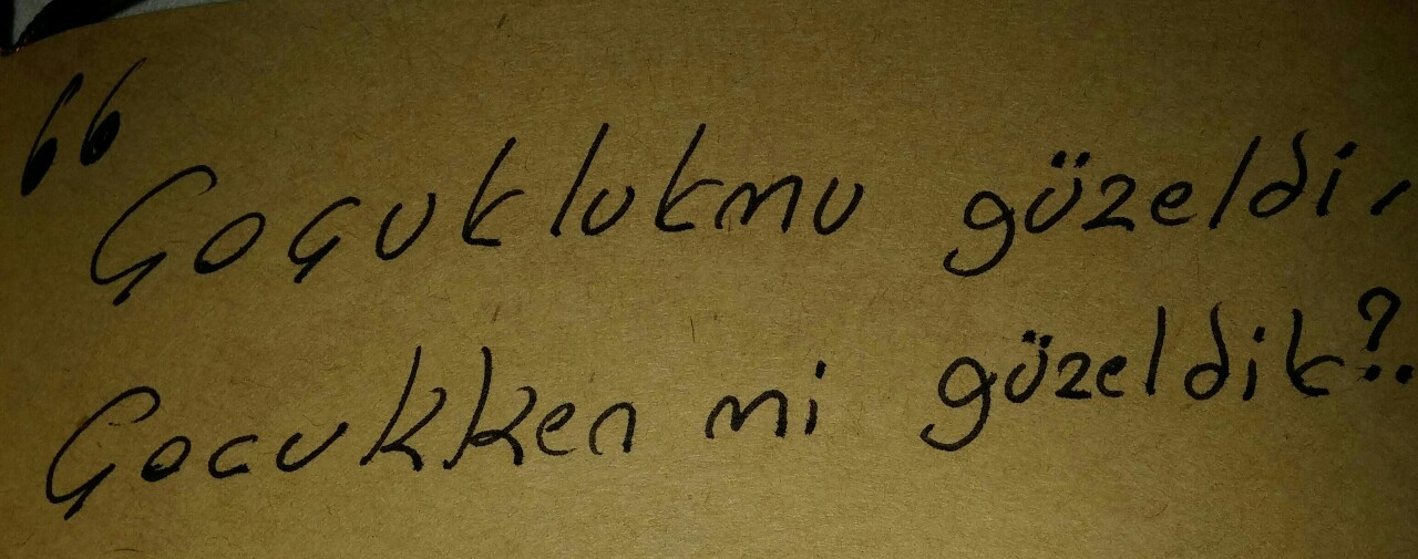 Çocukluk Mu Güzeldi