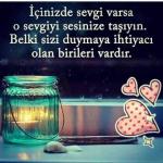 İçinizde Sevgi Varsa